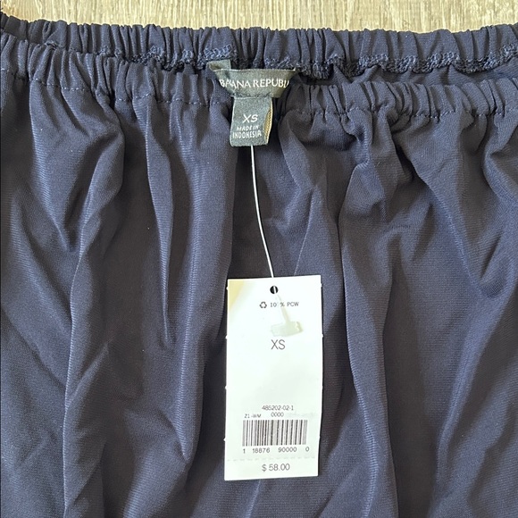 Banana Republic Navy Blue Lace Top XS NWT - Picture 3 of 4